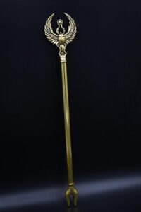Egyptian Scarab Scepter, Ancient Mythology Power Symbol - صورة إضافية 2