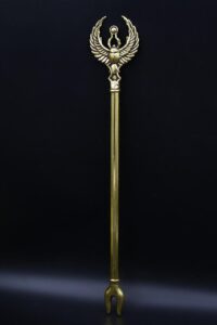Egyptian Scarab Scepter, Ancient Mythology Power Symbol - صورة إضافية 3