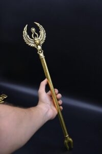 Egyptian Scarab Scepter, Ancient Mythology Power Symbol - صورة إضافية 4