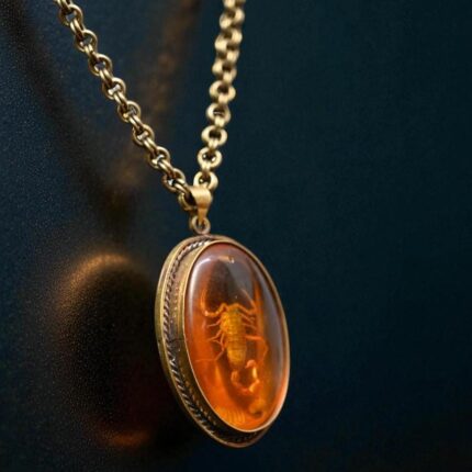 Egyptian Scorpion Talisman Pendant