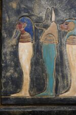 Four Sons of Horus Wall Relief