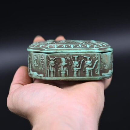 Egyptian Ancient Gods Stone Box
