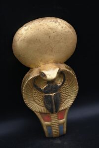 Egyptian Wadjet Uraeus Stone Statue, Ancient Mythology - صورة إضافية 2