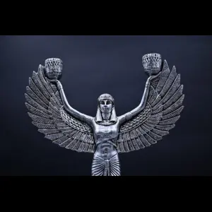 Egyptian Winged Goddess Isis Statue, in Egypt