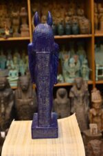 Lapis Lazuli Anubis Sculpture