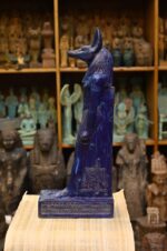 Lapis Lazuli Anubis Sculpture
