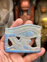 Faience Eye of Horus Amulet