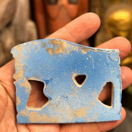 Faience Eye of Horus Amulet, Egyptian Protection Symbol - صورة إضافية 2