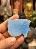 Faience Eye of Horus Amulet – Egyptian Protection Symbol - صورة إضافية 2