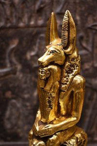 Anubis Statue Gold