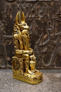 Anubis Statue Gold