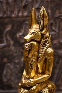 Anubis Statue Gold