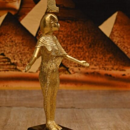 Gold Leaf Isis Statue