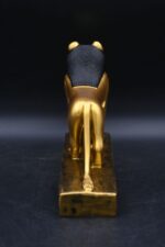 Egyptian Sekhmet Gold Statue