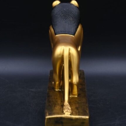 Egyptian Sekhmet Gold Statue
