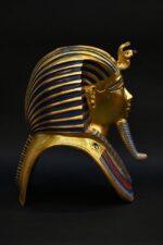 Tutankhamun Gold Leaf Head Replica