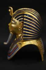 Tutankhamun Gold Leaf Head Replica