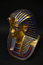 Tutankhamun Gold Leaf Head Replica