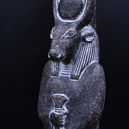 Granite Hathor Goddess Statue