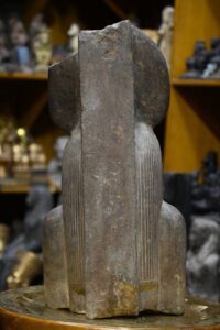 Granite Statue: Egyptian Goddess Sekhmet Lioness Replica - صورة إضافية 9