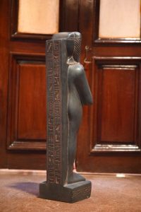 Khonsu Basalt Statue