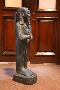 Khonsu Basalt Statue