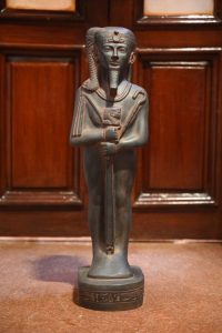 Khonsu Basalt Statue