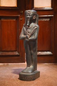 Khonsu Basalt Statue