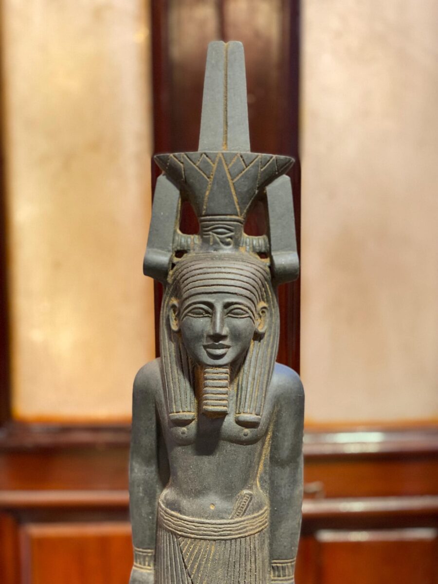 67 cm Basalt Nefertem Statue