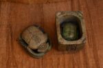 Hand Carved Scarab Jewelry Box