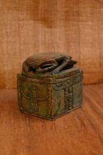 Hand Carved Scarab Jewelry Box