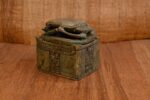 Hand Carved Scarab Jewelry Box