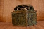 Hand Carved Scarab Jewelry Box