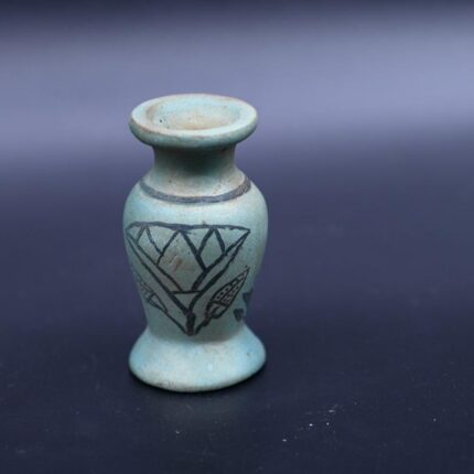 Hand Carved Egyptian Stone Vase