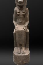 Monumental Sekhmet Basalt Statue