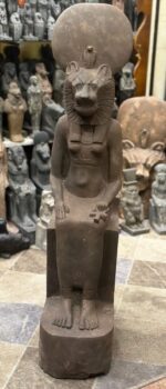Monumental Sekhmet Basalt Statue
