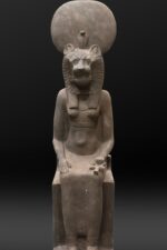 Monumental Sekhmet Basalt Statue