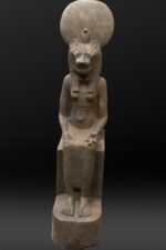 Monumental Sekhmet Basalt Statue