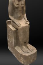 Monumental Sekhmet Basalt Statue