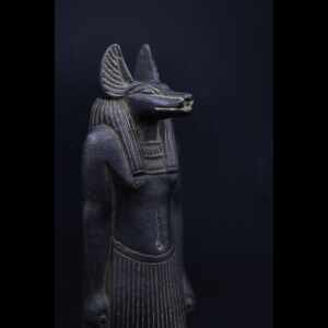 30 cm Basalt Anubis Statue