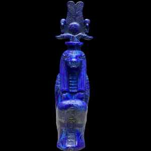 33 cm Lapis Lazuli Sobek Statue