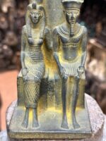 Amun Mut Stone Couple Statue