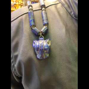 Sekhmet Lapis Lazuli Necklace