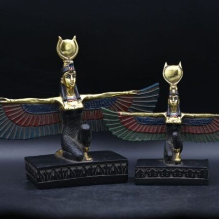 Winged Hathor Statue