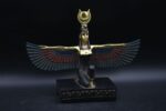 Hathor-EgyptianStatue-Goddess of heaven,love,beauty, happiness-fertility in ancient Egyptian mythology-sculpture antiques statue-Egypt myths - صورة إضافية 8