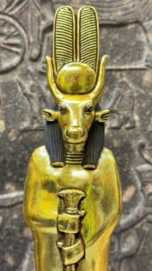 Hathor Statue – Egyptian Goddess of Love, Beauty, and Fertility - صورة إضافية 7