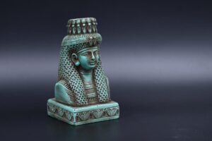 Hatshepsut Head Queen of Egypt Egyptian mythology Egyptian Antiques statues Sculpture - صورة إضافية 7