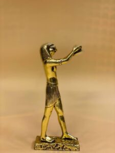 Horus-Ancient Egyptian Falcon God Horus statue-Egyptian Made-Antiques - صورة إضافية 4