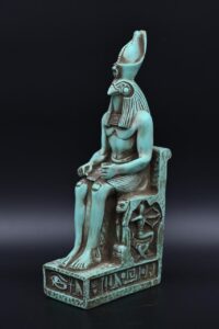 Horus Statue: Egyptian God Replica Egyptian Home Decor Antiques - صورة إضافية 2