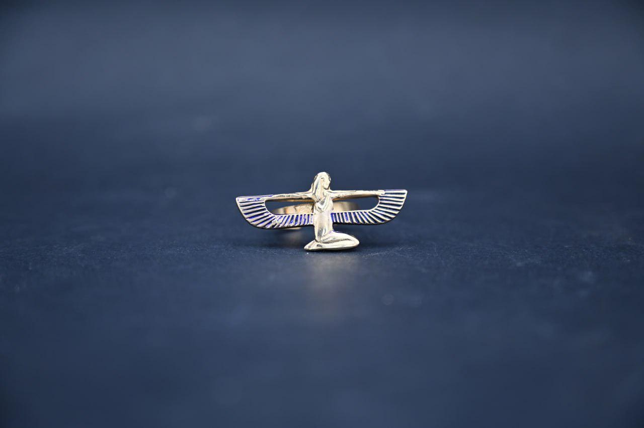 Isis ring-amazing Ring the symbol of good luck-good life-ancient Egyptian ornament-mythology Unisex Isis Egyptian Ring